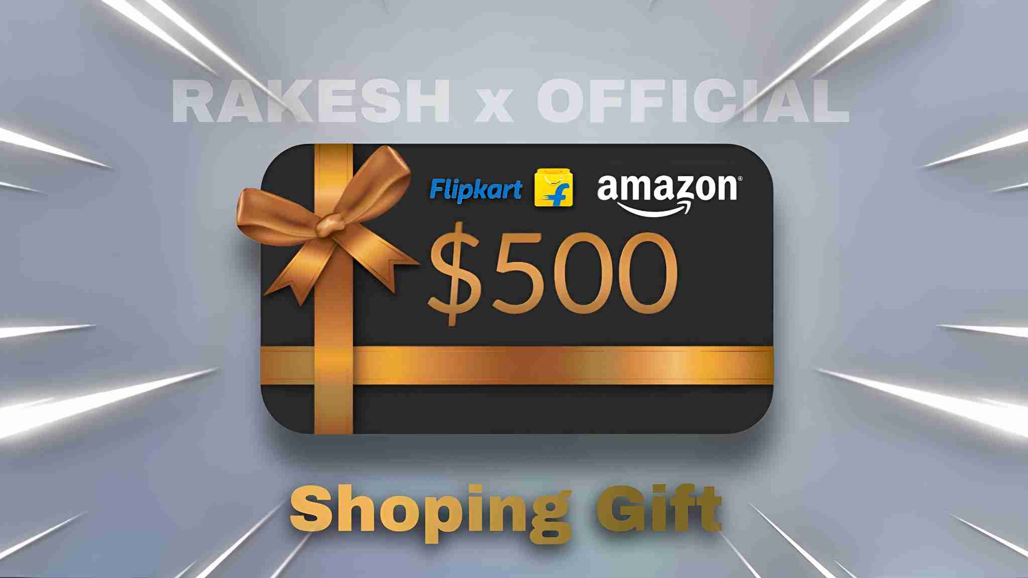Shopping Gift: Free Gift Cards and Giveaways